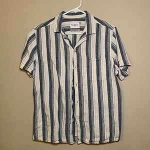 Striped Button Down Shirt